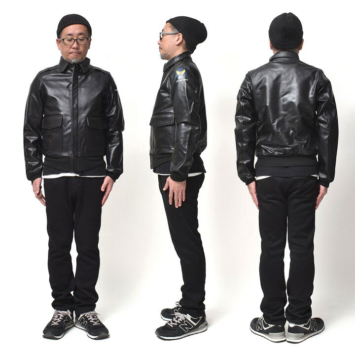 楽天市場】A-2 レザージャケット メンズ | M~2XL ヒューストン 本革 馬 