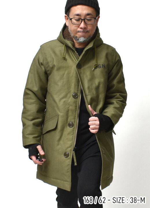 楽天市場】N-1 デッキジャケット デッキコート メンズ | M~2XL 全3色 
