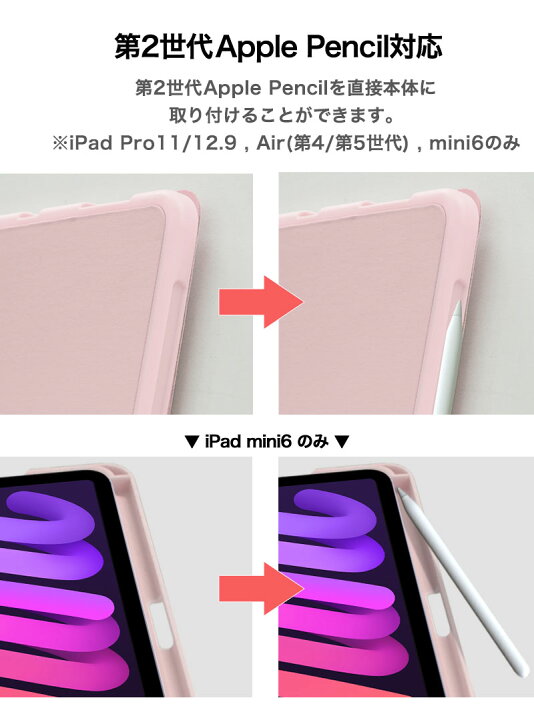 楽天市場】[セット] 2022 新型対応【ペン収納付き】 iPad ケース + ペーパーライクフィルム iPad Air5 mini6 10.2 第9世代  第8世代 2021 2020 2019 2018 9.7 Pro 11インチ 12.9 カバー Air4 3 mini5 Apple Pencil  ホルダー おしゃれ 可愛いpress《MS factory》 アイパッド