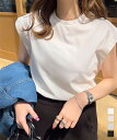 ≪7/14 24Hセール1890円 送料無料≫ トップス レディース 春 夏 tシャツ 半袖 カジュアル きれいめ かわいい 可愛い [C7468] オシャレ 20代 30代 40代 ティーシャツ シルク シルケット クルーネック オフィスカジュアル スーツ ジャケット インナー 白 黒【送料無料】