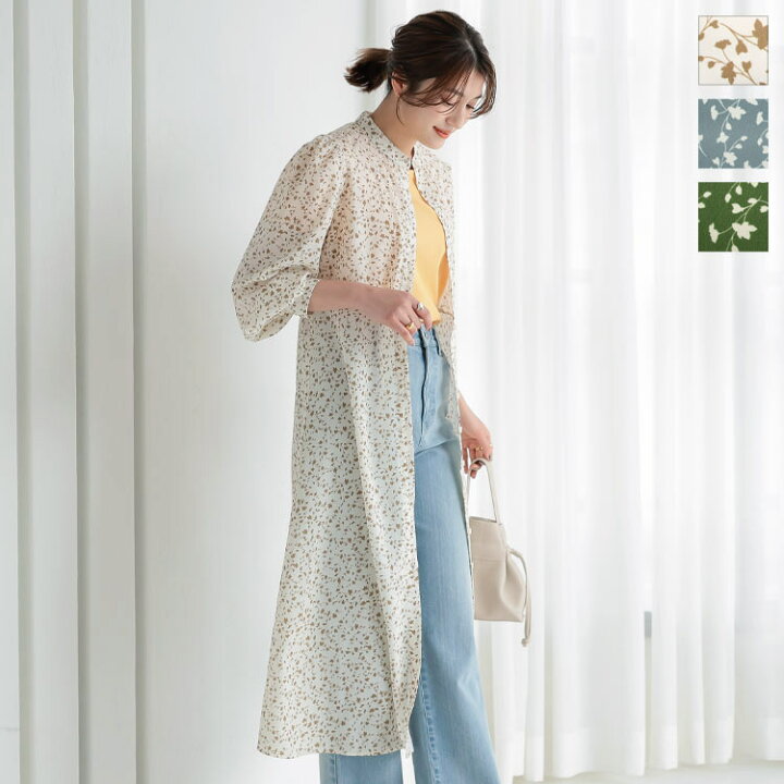 楽天市場】☆2wayボタン開きプリントワンピース [E3039] シャツワンピ  