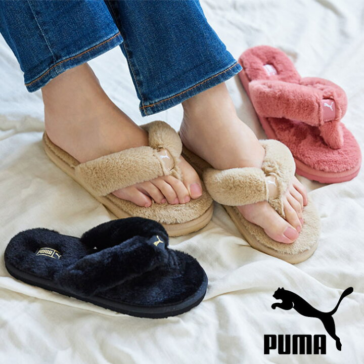 楽天市場】 [ PUMA ] フラッフフリップ ファートングサンダル [I2390 
