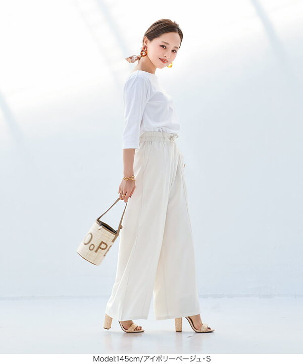 楽天市場 田中亜希子さんコラボ ウエストゴムイージーワイドパンツ M3252 レディース sサイズ 小さいサイズ 上品 春 夏 神戸レタス Kobe Lettuce 楽天市場 田中亜希子さんコラボ ウエストゴムイージーワイドパンツ M3252 レディース sサイズ 小さいサイズ 上品 春 夏 神戸レタス Kobe Lettuce