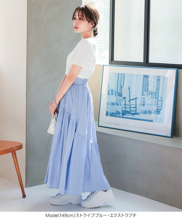 ロングスカート 決定版】大人のロングスカートコーデ。一年中飽きずに  