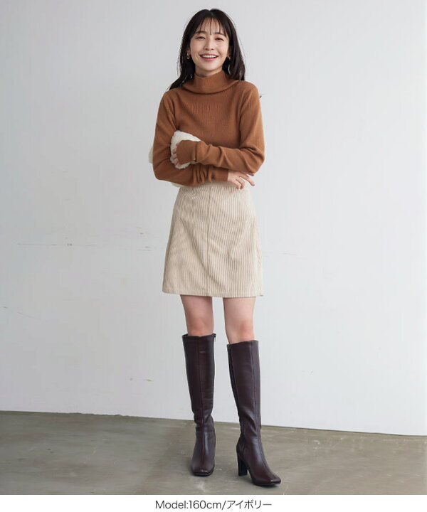 楽天市場】 コーデュロイミニスカート [M3853] レディース 