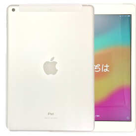 【中古】 アップル iPad 第7世代 Wi-Fi+Cellular 128GB Silver シルバー docomo A2198 SIMロック解除済 白ロム 本体
