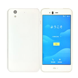 【中古】 FUJITSU arrows Be F-04K White ホワイト docomo SIMロック解除済 白ロム 本体