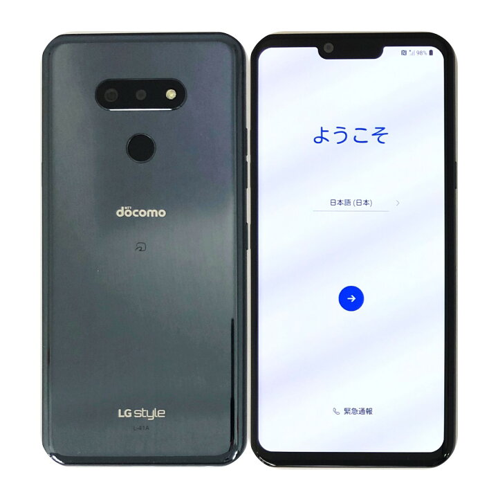 楽天市場】【中古】 LG style3 L-41A Mirror Black ミラーブラック