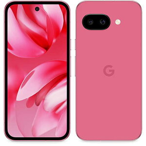 Google Pixel 9a 128GB/8GB�y�L�����A��SIM�t���[�z�y�V�i ���J���z ������ Pixel 9a Peony �s�I�j�[ G3Y12