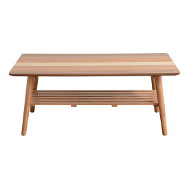 [ポイント5倍] 棚付きセンターテーブル YOGEAR 2タイプ対応 リビングテーブル ローテーブル テーブル 棚 収納 木製 折り畳み 4種の天然木 パイン材脚 オーバル型 スクエア型