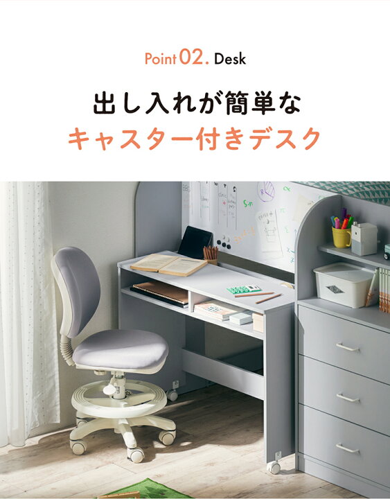 楽天市場】【7%OFFクーポン配布中!13日23:59】システムベッド ロフト 