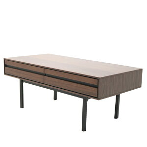 引き出し2杯付き センターテーブル 幅100cm 2色対応 ローテーブル リビングテーブル テーブル 机 収納 引き出し 収納棚 小物収納 ソファーテーブル コーヒーテーブル カフェテーブル 木製 シ