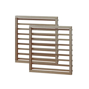 Wancage+(ワンケージプラス) 専用オプション柵 2枚セット 3色対応 ペットケージ ペットサークル ドッグサークル 犬 ペット ペット用 ペットグッズ ペット用品 天然木 タモ材 屋内 おしゃれ かわ