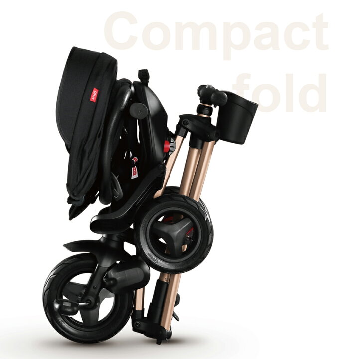 楽天市場】Q PLAY NOVA GOLD 限定モデル 三輪車 折りたたみ かじとり 