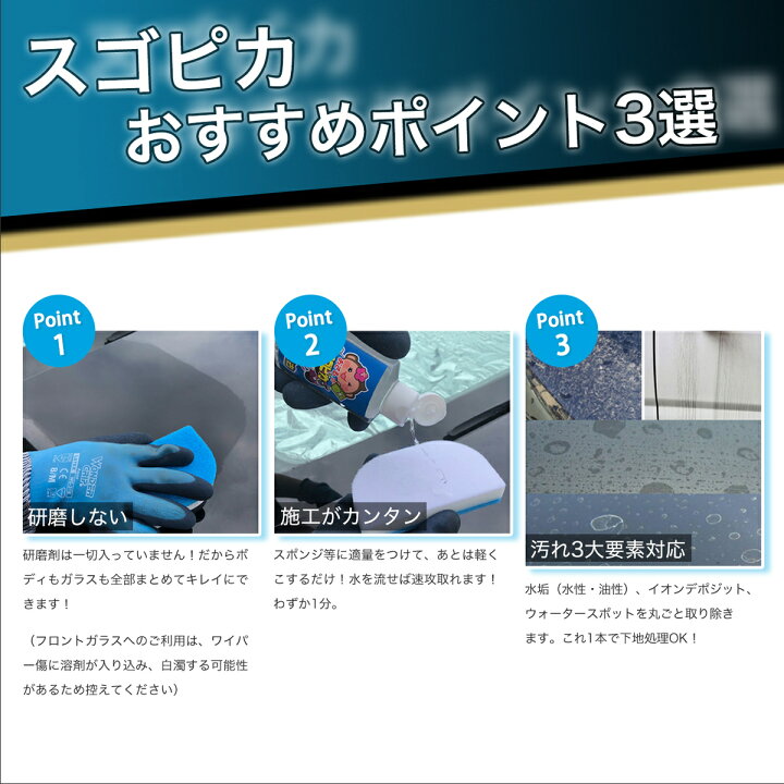 ウロコ取り スポンジ コンパウンド 水垢 車 掃除 ガラス 窓 鏡 10個 ウロコ取り スポンジ コンパウンド 車 ガラス 研磨 鏡 水垢
