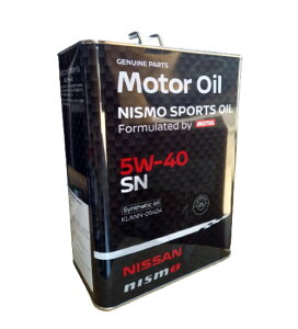 NISSAN(Y) KLANN-05404 NISMOX|[cIC 5W-40 4L K\GWIC Formulated by MOTUL