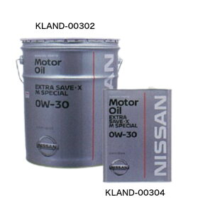 NISSAN(Y) KLAND-00302 GNXgZ[u X MXyV 0W-30 20L K\GWIC i