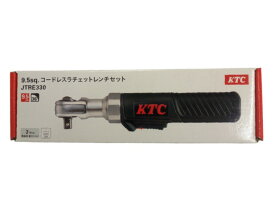 【新発売】 KTC (京都機械工具) JTRE330 9.5sq.コードレスラチェットレンチセット 充電式電動ラチェットレンチ