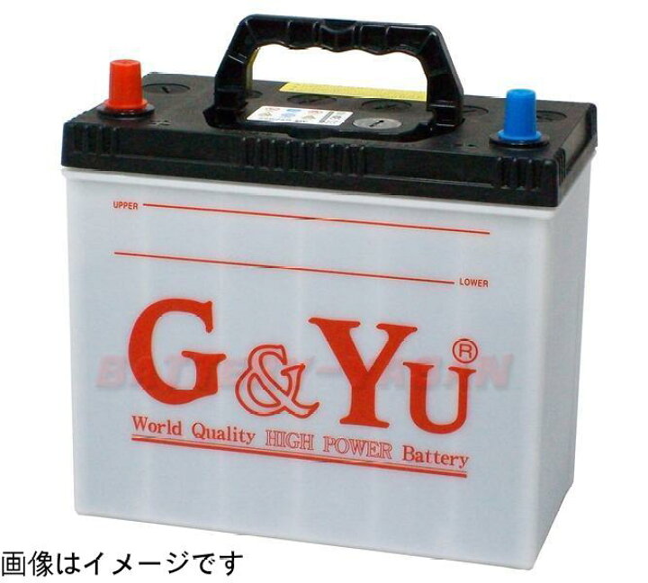 楽天市場】G&Yu バッテリー ECB-60B24R ecobaシリーズ 充電制御車対応 
