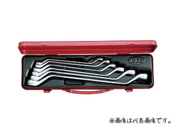 楽天市場】KTC ( 京都機械工具 ) 45°ロングメガネレンチセット（6本 
