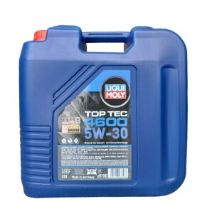 LIQUI MOLY (���L����) 3757 �g�b�v�e�b�N4600 5W30 20L �K�\�����E�f�B�[�[�����p �A���Ԍ��� �A�v���[�o���I�C�� Longlife-04 MB229.31 MB229.51 MB229.52 OV 040 1547-D30/G30 (TopTec4600)