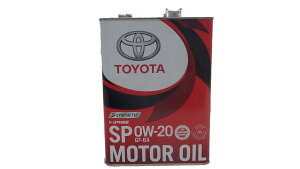 GWIC 08880-13205 SP/GF-6A 0W-20 4L g^  LbX SP K\ԗp (i08880-12605) 0W20