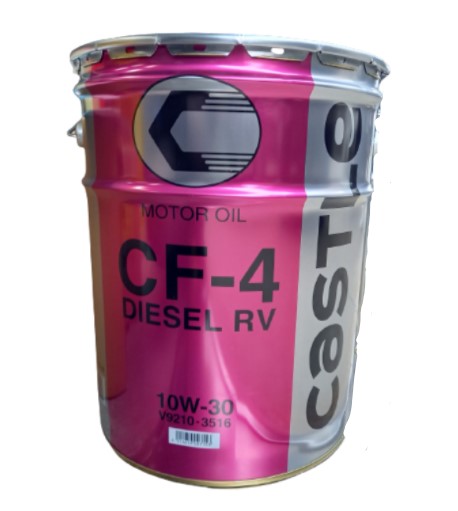 安心の品質と性能 キャッスル 激安 激安特価 送料無料 ディーゼルRV CF-4 出色 10W-30 ディーゼルエンジンオイル V9210-3516 20L 10W30