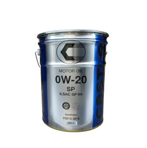CASTLE (�L���b�X��) SP GF-6A 0W20 20L �G���W���I�C�� V9210-3816 ���w������ �y�[���� �K�\�����ԗp TOYOTA (�g���^) TACTI (�^�N�e�B�[) (���i�ԁFV9210-3736) (V92103816)