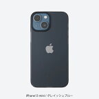 ケース ハードケース iPhone13 mini FAU1354 FROST AIR ULTRA フロストエアウルトラ 薄い 軽い グレイッシュブルー スモークブラック アイスホワイトCASEFINITE ケースフィニット