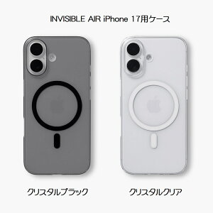 INVISIBLE AIR CrWuGA iPhone 17pP[XyS2FzNX^ubN/NX^NACASEFINITE P[XtBjbg