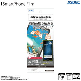 motorola moto g52j 5G フィルム 保護フィルム 反射防止 NGB-MMG52J【9390】ノングレアフィルム3 ギラつき防止 指紋防止 気泡消失 マットフィルムASDEC アスデック