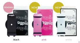 【即納】【送料無料】magpic【全3色】 ブラック ホワイト ピンク マグピク マグネット スマホスタンド スマホホルダー 自撮り 動画 SNS 撮影【正規品】Boldies