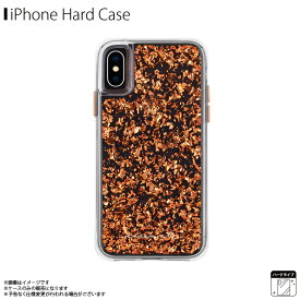 送料無料 iPhone XR ケース ハードケース CM037790 【9966】 Case-Mate Karat グリッター 2重構造 ハイブリット クリアケース Rose Gold 金箔 18K　ワイヤレス充電対応 ローズゴールドがうがうインターナショナル