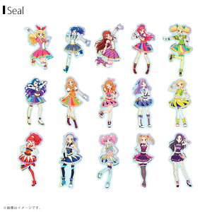 アイカツ! ホログラムステッカー【全15種】Aikatsu!ゼネラルステッカー