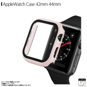 Apple watch series 6 SE 5 4 44mm �J�o�[ �n�[�h�P�[�X AW-GLPC44-LPK�y5045�z�ی�P�[�X �t���K���X�t �S�ʕی� ���^ ���C�g�s���NiQ Labo