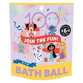【即納】【在庫あり】入浴剤 バスボール DIZ4901 Disney100周年記念 キュートセレブレーション バスボール 第2弾【7232】 フローラルの香り 1袋単位ノルコーポレーション