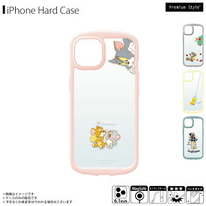 iPhone14 Pro ケース ハードケース PG-WPT22K MagSafe充電器対応 ワーナー クリアタフケース MIL規格 エアークッション ストラップホール PGA