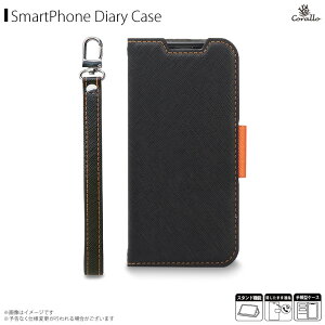 AQUOS sense6 �P�[�X �蒠�^ �u���b�N×�I�����W CR_ARMCSPLNU_BO�y1933�zCorallo NU PU���U�[ �J�[�h���[ �X�g���b�v�t �}�O�l�b�g�J�T���N�`���A��
