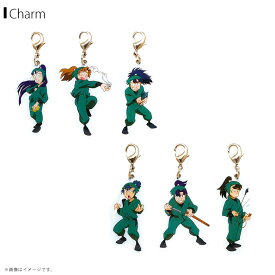 【即納】忍たま乱太郎 チャーム【全2種】仙蔵＆伊作＆小平太 留三郎＆文次郎＆長次トーシンパック