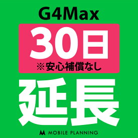 【レンタル】 G4Max_30日延長専用 wifiレンタル 延長申込 専用ページ 国内wifi 30日プラン
