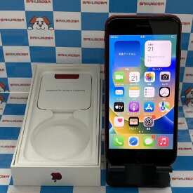 【中古】当日発送可iPhoneSE 第3世代 128GB au版SIMフリー バッテリー85% 極美品