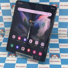 【中古】当日発送可Galaxy Z Fold3 5G 256GB AU版SIMフリー SCG11