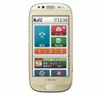 【新品・白ロム・本体】らくらくフォンF-12D（ゴールド）docomo スマートフォン 携帯電話 F-12DGOLD f12d f12d