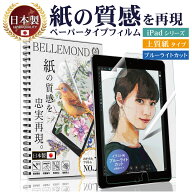 ＼10日18時〜【先着500枚限定】全品10%オフクーポン／ 【楽天1位】 iPad ペーパーライクフィルム ブルー…