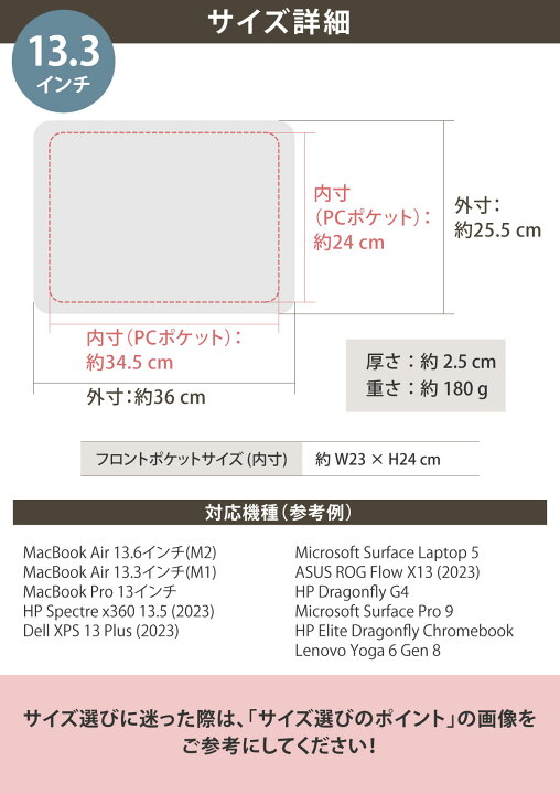 楽天市場】【楽天1位&LINE登録で10％OFF!】 パソコンケース ノート 