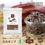 【P5倍＆最大10%OFF★17日9:59まで】 オーガニック カカオニブ 500g 有機JAS 高カカオ チョコ スーパーフ…