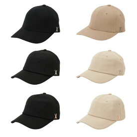 VARZAR バザール stud over fit ball cap スタッド オーバー フィット キャップ SILVER シルバー ROSE GOLD ローズ ゴールド メタル ロゴ カーブキャップ 韓国 小顔 レディース メンズ ユニセックス VA キャップ