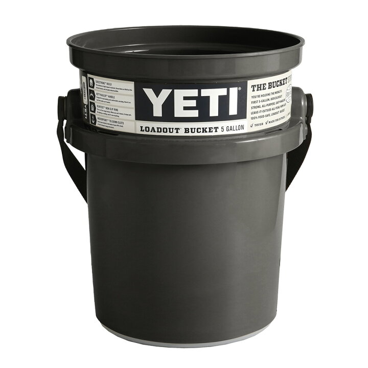 楽天市場】【最短翌日着】YETI バケツ LoadOut 5G Bucket イエティ 