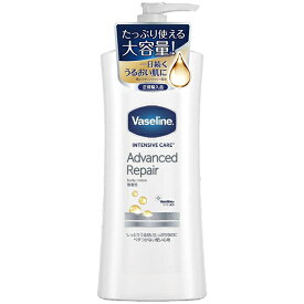 Vaseline(ヴァセリン) アドバンスドリペア ボディローション 無香性 ボディミルク 400mL【ボトル凹み、傷汚れあり】