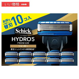 シック Schick ハイドロ5プレミアム つるり肌へ 替刃のみ10コ入 髭剃り カミソリ